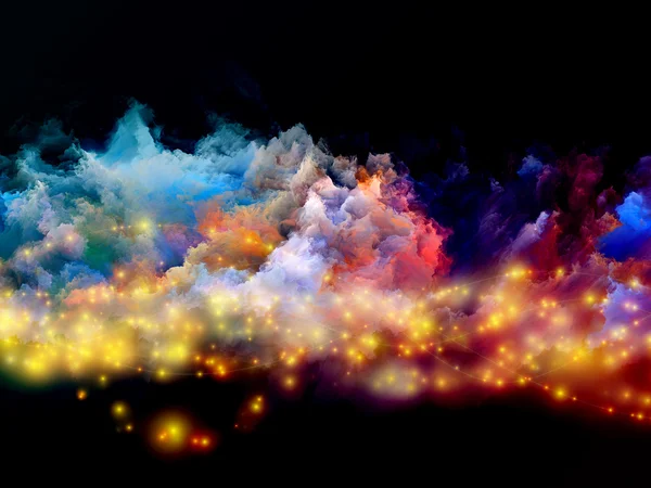 Chmury koloru — Zdjęcie stockowe