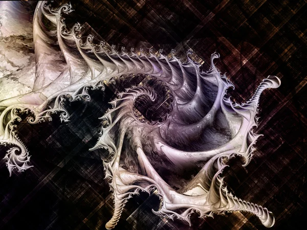 Camadas de movimento fractal — Fotografia de Stock