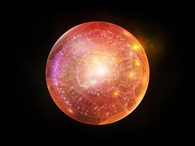 Işıklar in fractal Küre