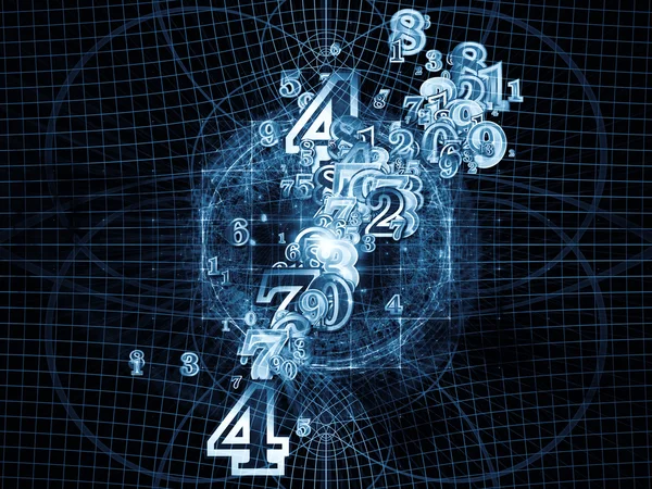 Numbers of Geometry — Stock Photo, Image