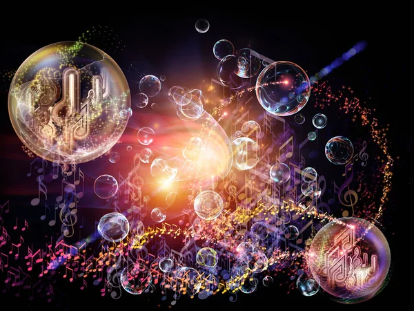 Spheres of Music — Stock Photo, Image