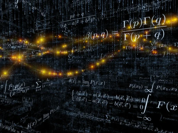 Matemática conceitual — Fotografia de Stock