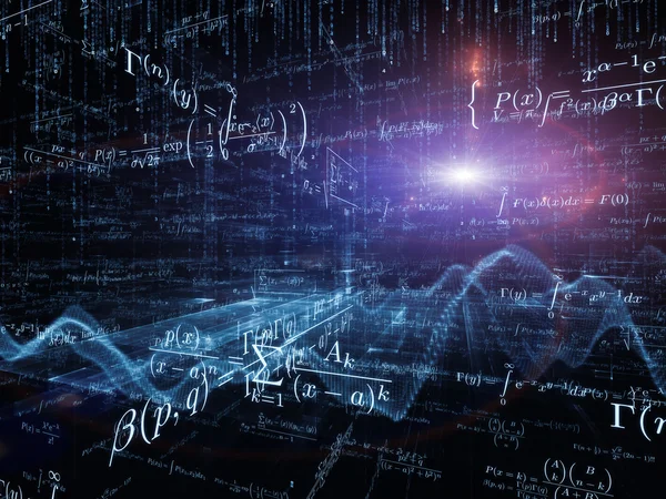 Mathematischer Hintergrund — Stockfoto