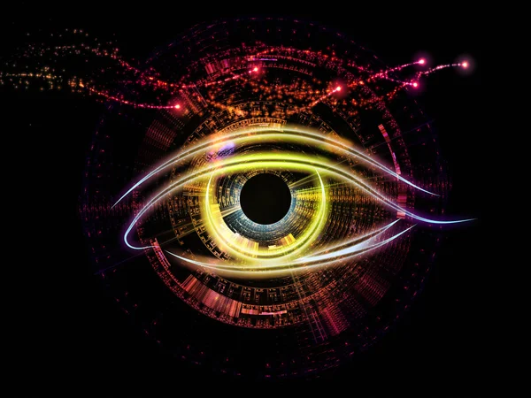 Abstract technology eye — Stock Photo, Image