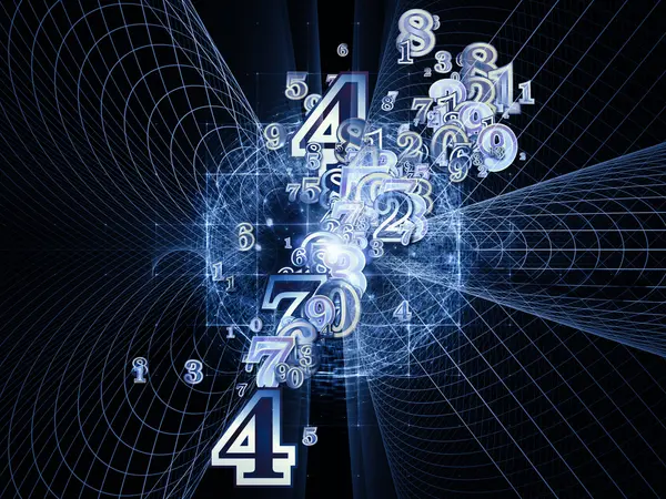 Numbers of Geometry — Stock Photo, Image