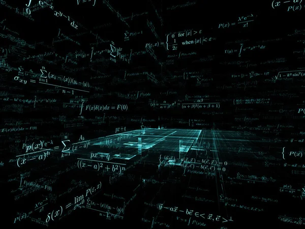 Mathematik-Metapher — Stockfoto