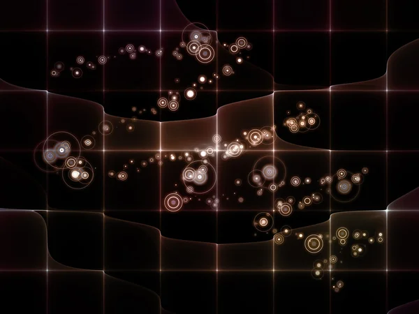 Visualization of Fractal Circles — Stock Photo, Image