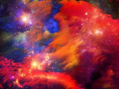 fraktal boya katmanları