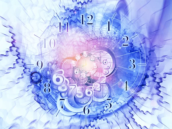 Surreal clock concept — Stock Photo, Image