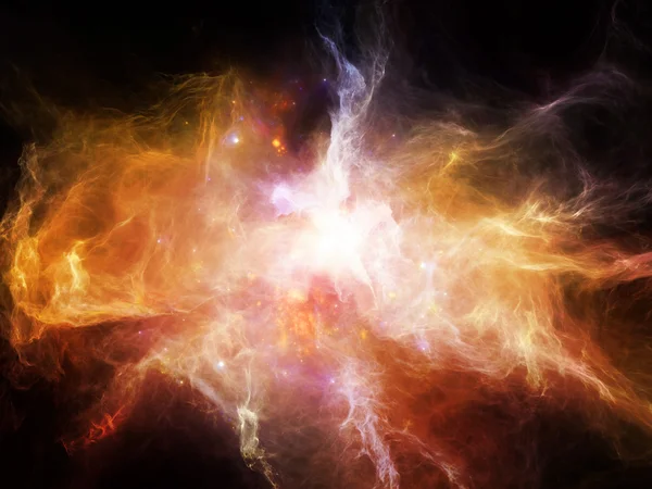 เรืองแสงของเนบิวลา — ภาพถ่ายสต็อก
