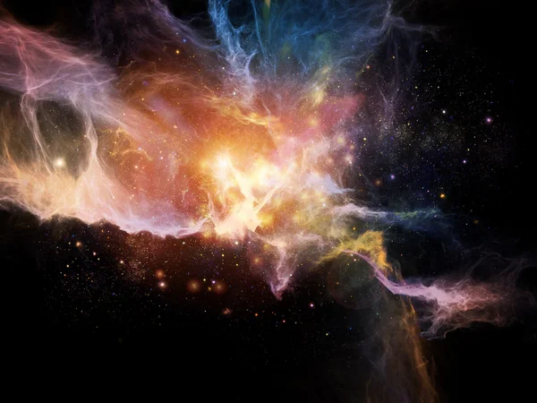 Elegância das nebulosas — Fotografia de Stock