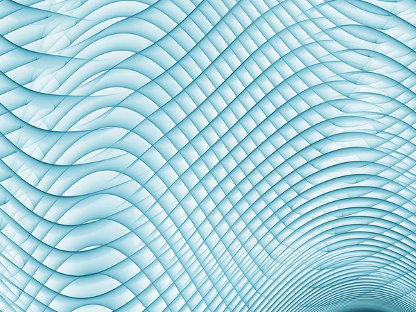 Lichte fractal golven — Stockfoto