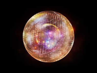 görselleştirme in fractal Küre