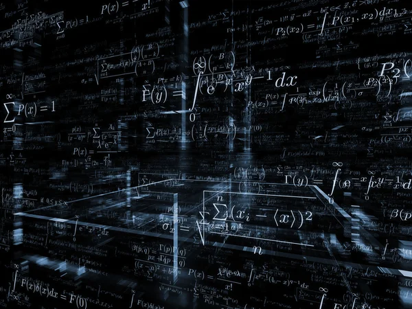 Profundidade da Matemática — Fotografia de Stock