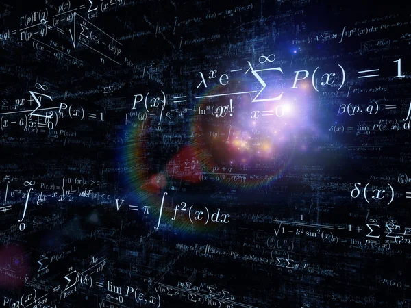 Visualisierung der Mathematik — Stockfoto