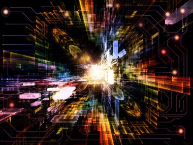 renkli sanal adres alanı