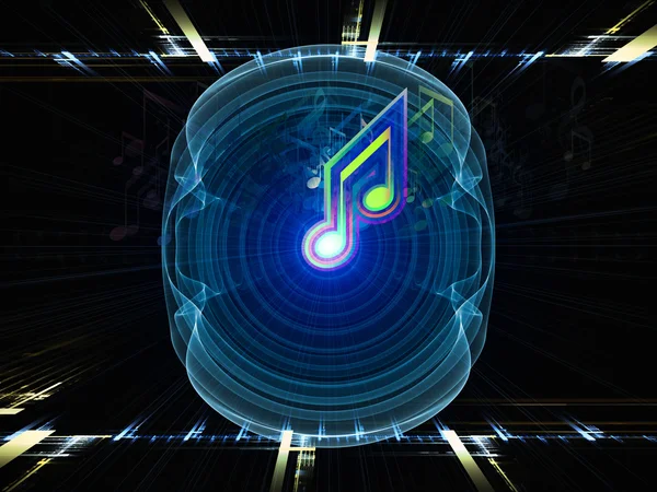 Music space — Stock Photo, Image
