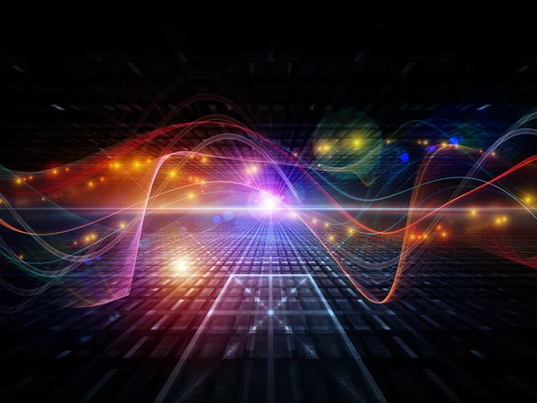 Material of the Sine Wave — Stock Photo, Image