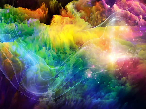 Cool Fractal Paint — Stock Photo, Image