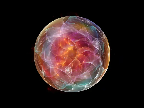 Arrangement de sphère fractale — Photo
