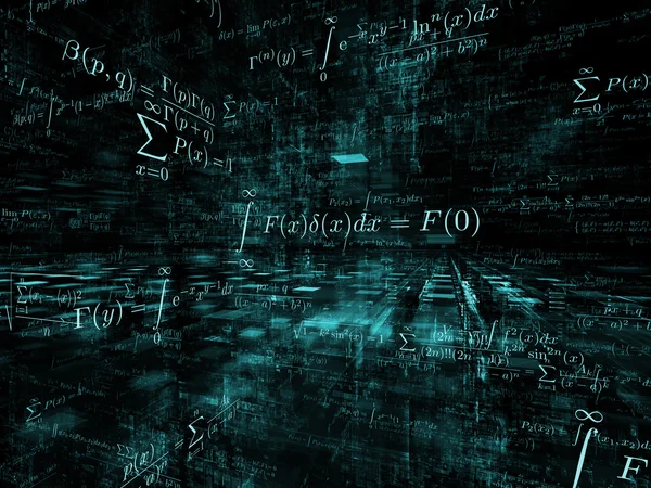 Virtual Mathematics — Stock Photo © agsandrew #23595213