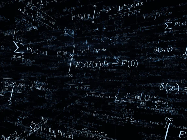 Profundidade da Matemática — Fotografia de Stock