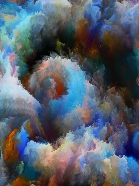 Profundidad de la turbulencia fractal —  Fotos de Stock