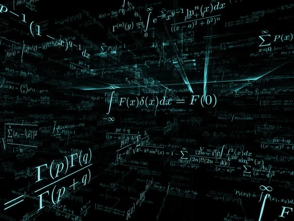 Avanço da matemática — Fotografia de Stock