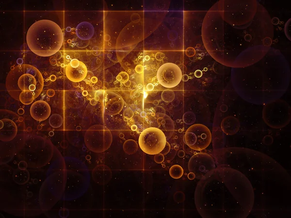 Realms of Fractal Circles — Stock Photo, Image