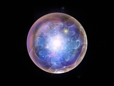 fraktal kağıt ağırlığı