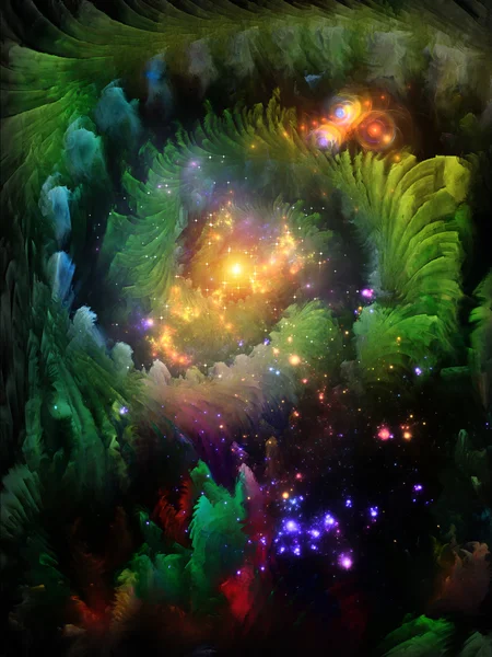 Realms of Fractal Dreams — Stock Photo, Image