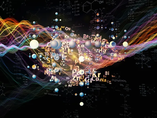 Composición química — Foto de Stock
