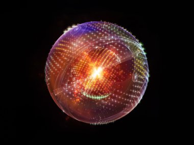 sanal illüstrasyon Küre