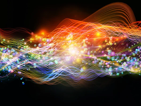 Acceleration of Dynamic Waves — Stock Photo, Image