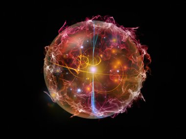 fraktal kağıt ağırlığı