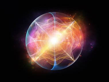 fraktal kağıt ağırlığı