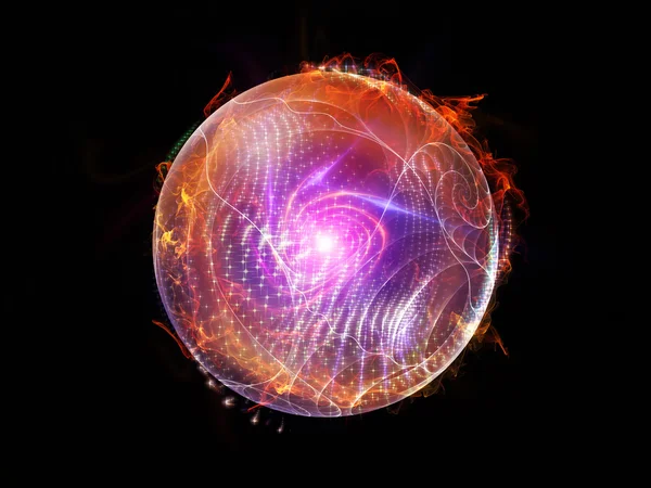 Visualisation de la sphère fractale — Photo