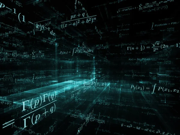 Matematyka metafora — Zdjęcie stockowe