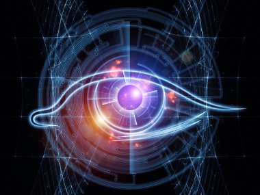 fraktal vizyon arka plan