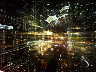 kentsel soyutlama boyalı