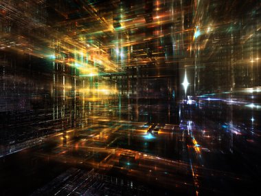 kentsel soyutlama boyalı