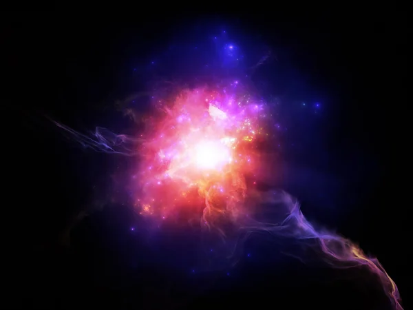 Nebulosas Chama — Fotografia de Stock
