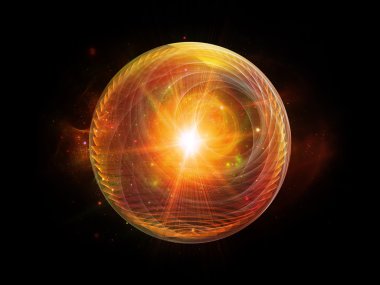 renkli illüstrasyon Küre