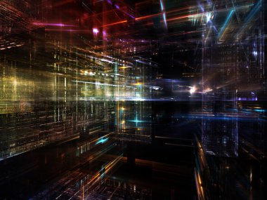 kentsel soyutlama boyalı