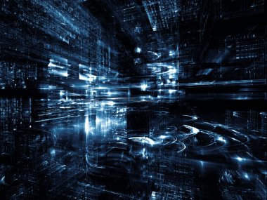 yol in fractal dünya