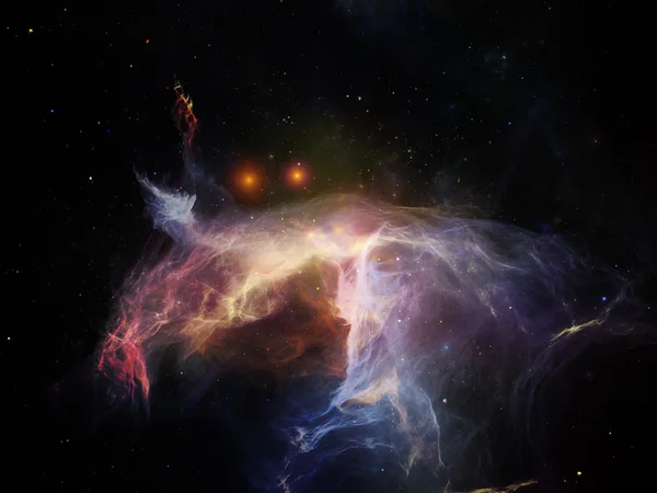 Cosmos virtuais — Fotografia de Stock