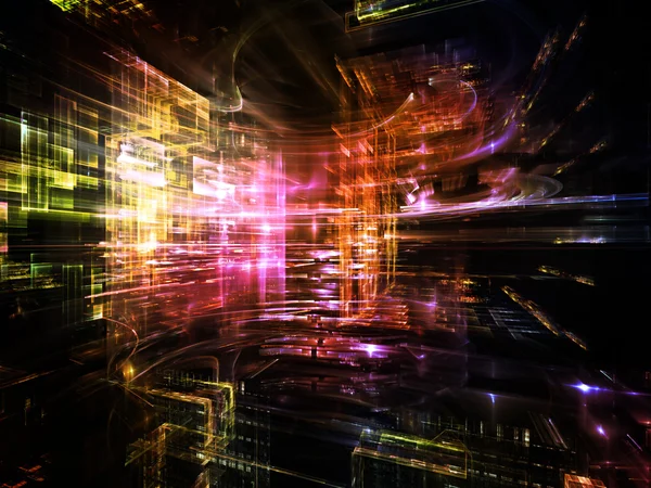 Technologies du monde fractal — Photo