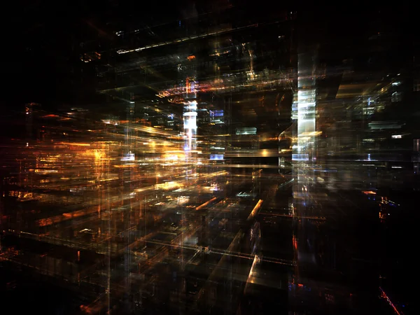 フラクタル次元のレルム — ストック写真