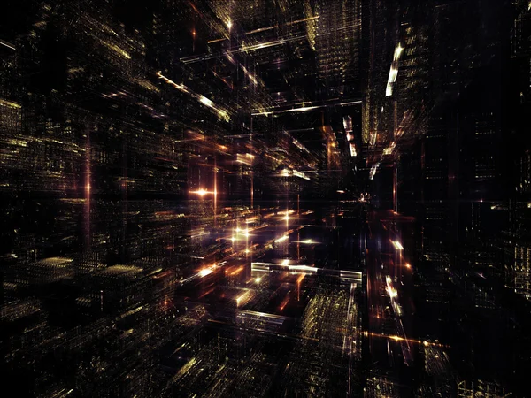 Magie van fractal wereld — Stockfoto