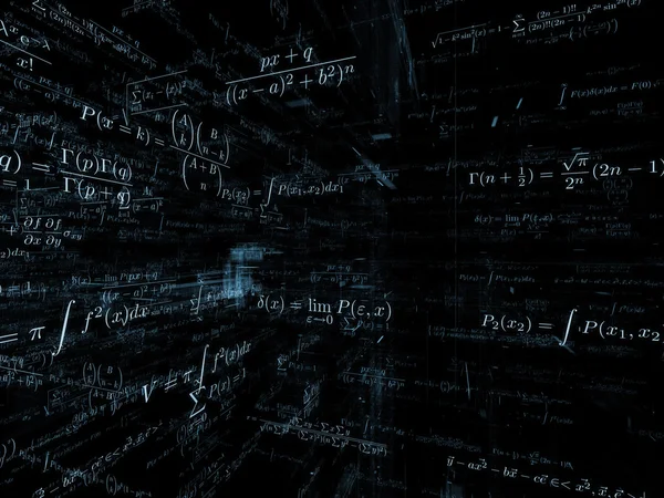 Camino de las matemáticas — Foto de Stock